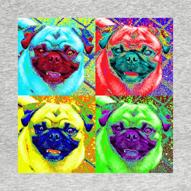 Pug Pop Art Design by Naves